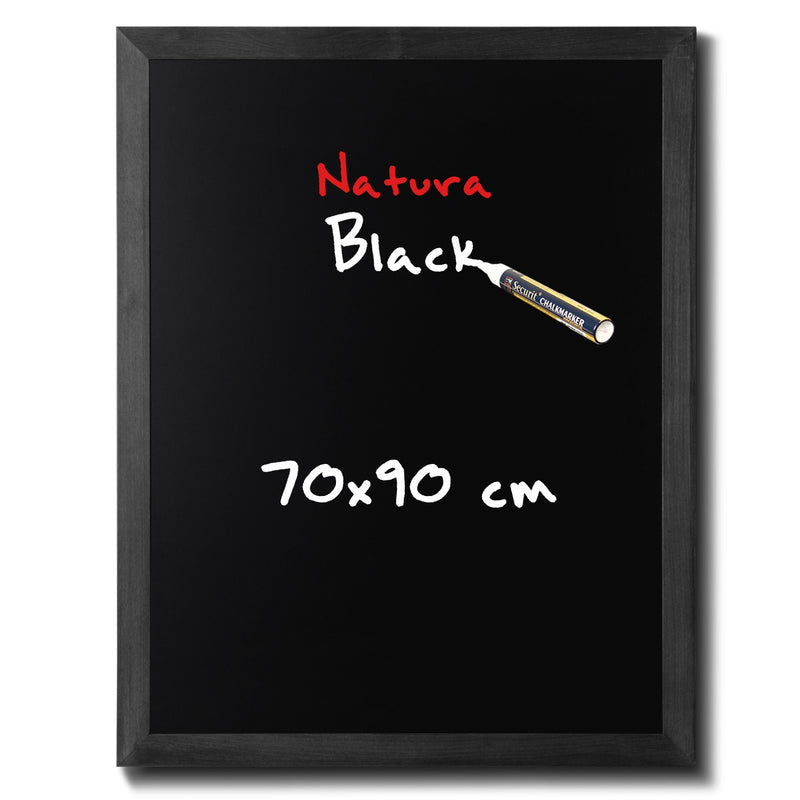 Krijtbord Zwart Natura