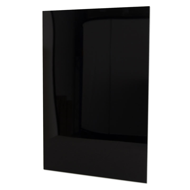 Glassboard magnetisch Zwart
