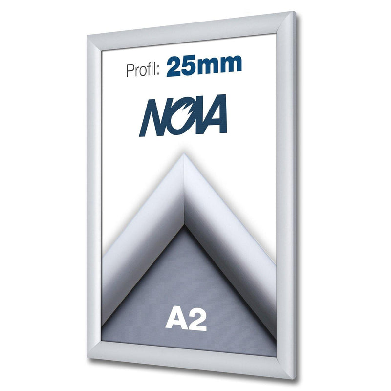 Nova Kliklijst 25mm Zilver