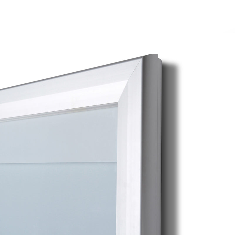 Premium Vitrinekast met LED Whiteboard Buiten 4xA4